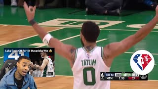 FlightReacts GRIZZLIES at CELTICS  FULL GAME HIGHLIGHTS  March 3 2022 [upl. by Derfliw]