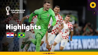 Penalty DRAMA  Croatia v Brazil  QuarterFinal  FIFA World Cup Qatar 2022 [upl. by Yrtnej]