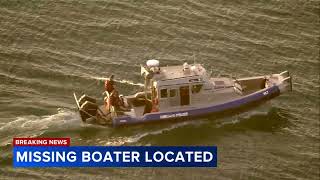 Missing boater found in Lake Michigan after small boat capsizes [upl. by Bryna521]