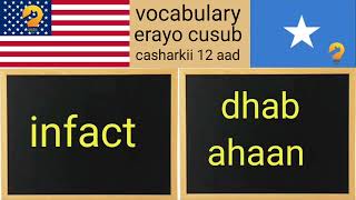 Barashada English iyo somaliga casharkii 12 add [upl. by Ellertal]