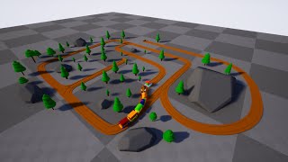 Advanced Spline Railroad Track Train and Route Creation [upl. by Danby]