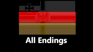 Germany All Endings [upl. by Odnumyar]