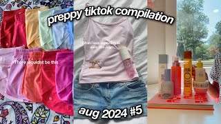 PREPPY TIKTOK COMPILATION 24 34 [upl. by Yonit200]