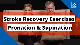 Best Stroke Recovery Passive Exercises  Pronation and Supination [upl. by Sheilah]