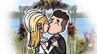 ZACH AND MEGAN GET MARRIED [upl. by Kcerred]