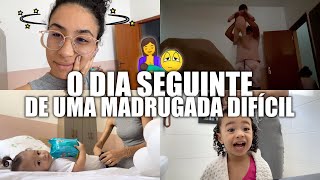 🤱DIA APÓS UMA MADRUGADA SEM DORMIR AMAMENTANDO A BEBÊ  Ludmila Reis [upl. by Dnomayd]