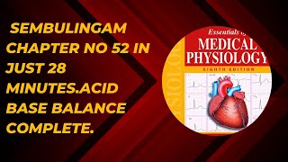 acid base balance physiology in Hindi and Urduacid base balance nursingacid base balance made easy [upl. by Aaberg721]