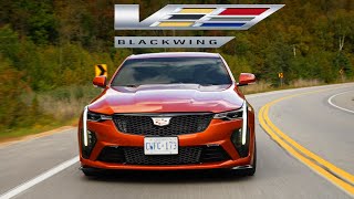 WORLDS BEST SPORT SEDAN  Cadillac CT4V Blackwing  Review [upl. by Akirehs]