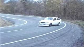 ドリフト AE86 1992～93 箱根大平台 須走 [upl. by Kilian]