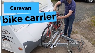 Installation of Fiamma A Frame Bike carrier XL [upl. by Atilemrac]