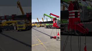 10ton crane7meter 6section arm lifting height 34 meters，Body length 91 width 22 construction [upl. by Nnyrb]