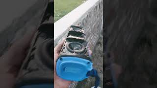 Mi portable Bluetooth speaker 16W waterproof testing shortsvideo [upl. by Aiuoqes]