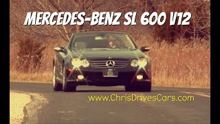 MercedesBenz SL 600 V12  quotChris Drives Carsquot Video Test Drive [upl. by Haisi]