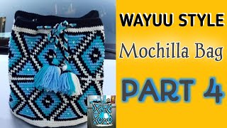 How to make WAYUU STYLE Base for Mochilla Bags I PART 4 [upl. by Ssitnerp]