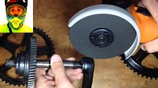 Stuck crank arm • BBS02 BBSHD Bafang 8fun mid drive Electric Bike [upl. by Vladamar116]