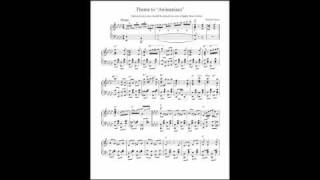 Animaniacs Theme piano sheet music transcription [upl. by Meehan]