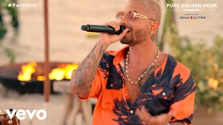 Maluma  ADMV Live From Michelob ULTRA Pure Golden Hour Sessions [upl. by Zwart]