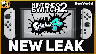 Nintendo Switch 2 Fixes a Big Problem Plus FIRST Splatoon 4 Patent [upl. by Kipp710]