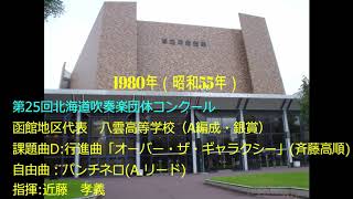 第25回北海道吹奏楽団体コンクール 八雲高等学校 [upl. by Martelle]