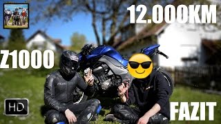 Kawasaki Z1000  FAZIT NACH ÜBER 12000 KM  Blackbeast erzählt [upl. by Westbrook234]