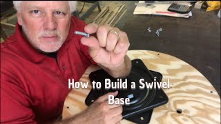 DIYHOW TO BUILD A SWIVEL BASE [upl. by Lashond]