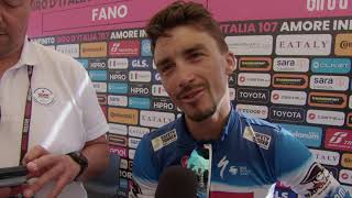 Julian Alaphilippe  Interview à larrivée  Etape 12  Tour dItalie 2024 [upl. by Ydissak9]