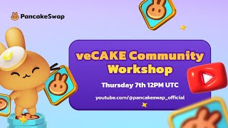 PancakeSwap veCAKE Community Workshop [upl. by Anniram832]