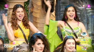 Bigg Boss 18 Promo Khushi Ke Singing Par Eisha Vivian Alice Ne Lagaye Thumke Salman Huye Lot Pot [upl. by Mirielle290]