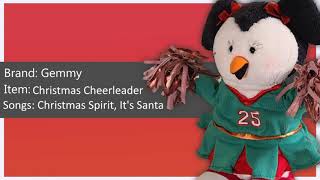 Gemmy Christmas Cheerleader Audio Rip [upl. by Rozamond]