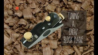 TUNING THE CHEAPEST BLOCK PLANE ON EBAY OR AMAZON [upl. by Struve]