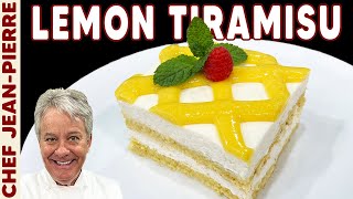 Limoncello Tiramisu Recipe  Chef JeanPierre [upl. by Ojaras]