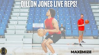 Live workout reps with OKC Thunder first round pick Dillon Jones [upl. by Ayela614]