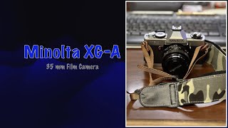 Minolta XG A 35mm Camera [upl. by Marigolda]