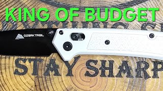 First impressions of the budget king  Ozark trail 5 dollar knife edc budgetknife [upl. by Alaham]