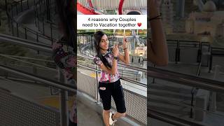 Go on vacations ✈️ travelcouple travel viralshort love viral yt couple vacations partner [upl. by Agnizn]