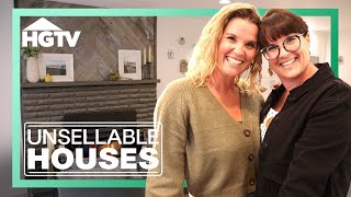 Remodeling a Gross Rental Home for First Time Buyers  Unsellable Houses  HGTV [upl. by Ilka469]