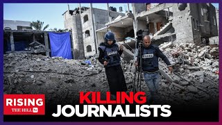 Nearly 100 Journalists KILLED In Gaza US Officials Make LAME EXCUSES [upl. by Thera]