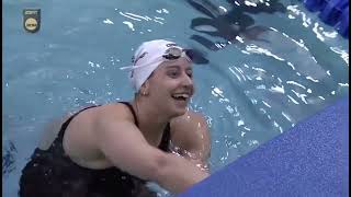 NCAA WOMENS SWIMMING  VIRGINIA BEATS 400MEDLEY RELAY 32234 NCAA AND AMERICAN RECORD [upl. by Lexerd33]