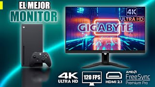 EL MEJOR MONITOR 4K PARA XBOX SERIES X  GIGABYTE M28U [upl. by Christin866]