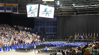 Gallatin Highs first freshman class walks for graduation four years later [upl. by Aneehs345]