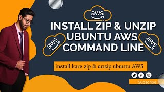 how to install zip unzip in ubuntu  install zip amp unzip in ubuntu terminal [upl. by Lana]