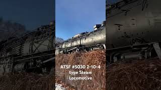 2104 ATSF 5030 in Santa Fe New Mexico on display [upl. by Emil632]