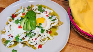 Mis Preferidos Chilaquiles  El Padrino Chef [upl. by Bloem236]