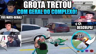 😱CLIMA ESQUENTOU NO COMPLEXO😱ELES MECHEU LOGO COM a GROTA😱GTA RP [upl. by Thebault]