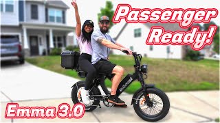 Rollroad Emma 30 Moped eBike  Dual 52V Batteries amp Dual Suspension [upl. by Rexer11]