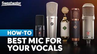 Choosing the Best Mic for Your Vocals Five 5star Mics Compared [upl. by Namreg]