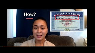 How to Apply for Social Security NumberSSNUSARequirementsOnlineExperienceK1 Visa [upl. by Haida]