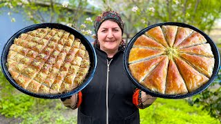 Turkish Baklava How To Make Best Dessert with Grandmas Secret Recipe [upl. by Adihahs91]