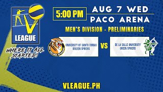 UST vs DLSU  Full Match  Preliminaries  2024 VLeague Collegiate Challenge Mens Division [upl. by Naut936]