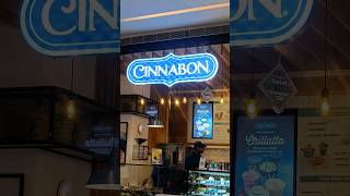 Musttry international treat Visit Cinnabon at Esplanade Bhubaneswar for a tasty delight food [upl. by Lehcear]